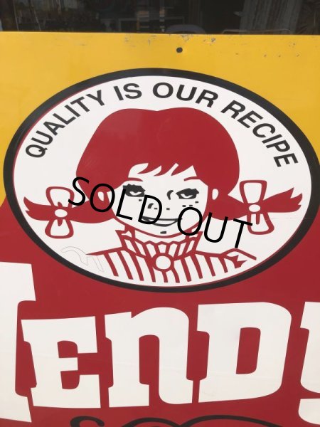 画像14: 【店舗引き取り限定】Vintage Wendy's Advertising Store Display Sign Huge！ (B650) (14)