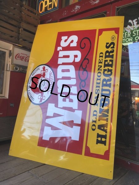 画像19: 【店舗引き取り限定】Vintage Wendy's Advertising Store Display Sign Huge！ (B650) (19)