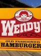 画像16: 【店舗引き取り限定】Vintage Wendy's Advertising Store Display Sign Huge！ (B650) (16)