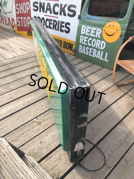 画像14: 【店舗引き取り限定】Vintage SUBWAY Restaurant Advertising Store Display Light Sign Huge !  245cm (B651) (14)