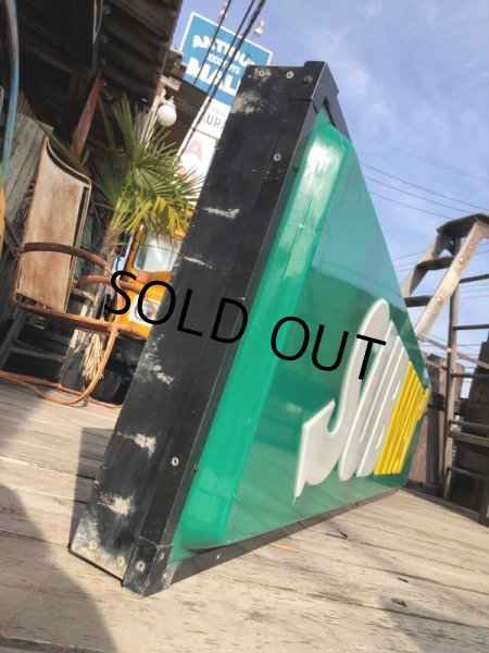 画像12: 【店舗引き取り限定】Vintage SUBWAY Restaurant Advertising Store Display Light Sign Huge !  245cm (B651) (12)