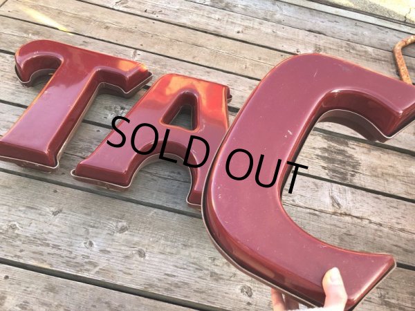 画像4: Vintage Advertising TACO BELL Store Display Letters Light Sign Hard to Find ! (B652) (4)