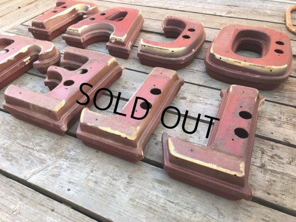 画像14: Vintage Advertising TACO BELL Store Display Letters Light Sign Hard to Find ! (B652) (14)