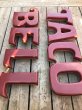 画像11: Vintage Advertising TACO BELL Store Display Letters Light Sign Hard to Find ! (B652) (11)