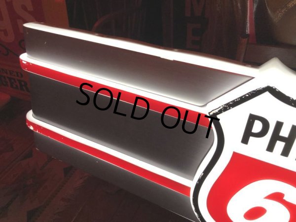 画像29: 【店舗引き取り限定】 Vintage Advertising Phillips 66 Gas Station Lighted Display Sign Huge ! (B653) (29)