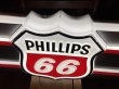 画像26: 【店舗引き取り限定】 Vintage Advertising Phillips 66 Gas Station Lighted Display Sign Huge ! (B653) (26)