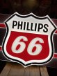 画像23: 【店舗引き取り限定】 Vintage Advertising Phillips 66 Gas Station Lighted Display Sign Huge ! (B653) (23)