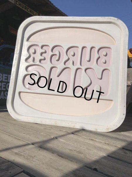 画像3:  Vintage Burger King Restaurant Advertising Outdoor Store Sign Old Logo ! (B723) (3)