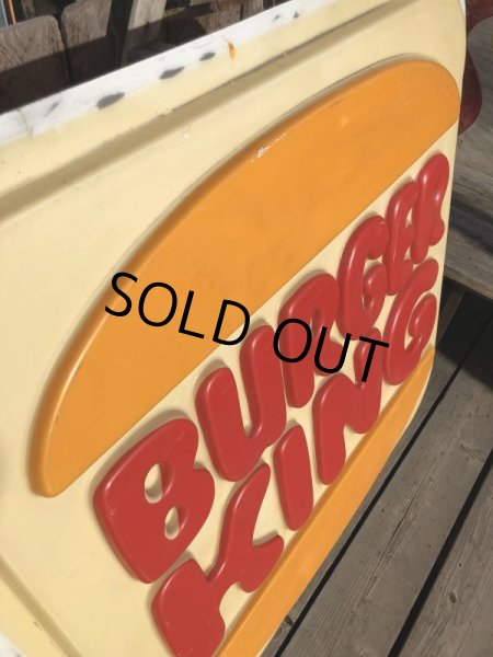 画像7:  Vintage Burger King Restaurant Advertising Outdoor Store Sign Old Logo ! (B723) (7)