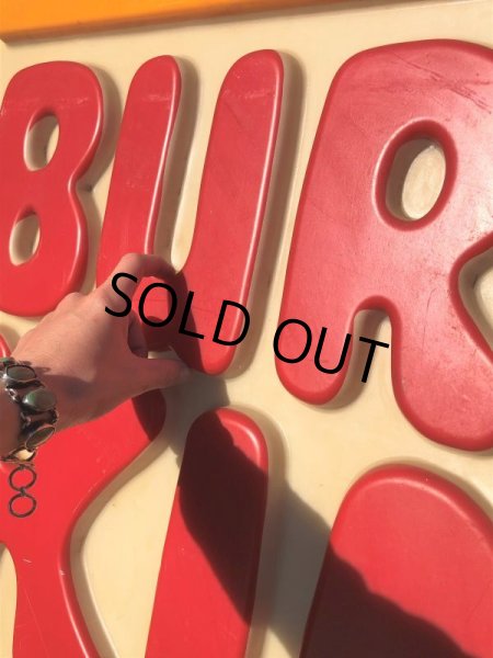 画像14:  Vintage Burger King Restaurant Advertising Outdoor Store Sign Old Logo ! (B723) (14)