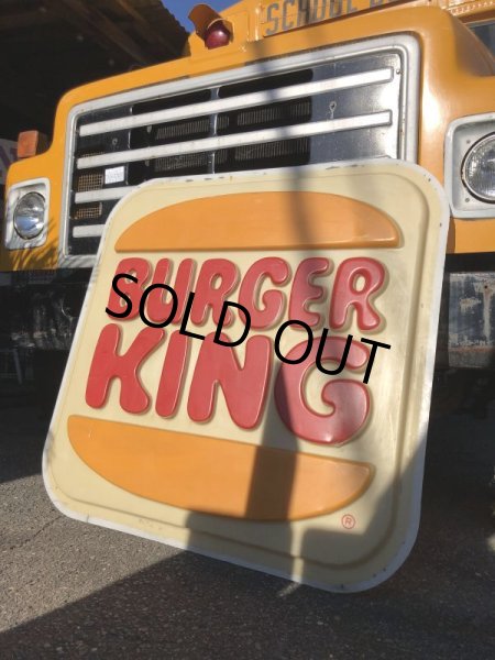 画像20:  Vintage Burger King Restaurant Advertising Outdoor Store Sign Old Logo ! (B723) (20)