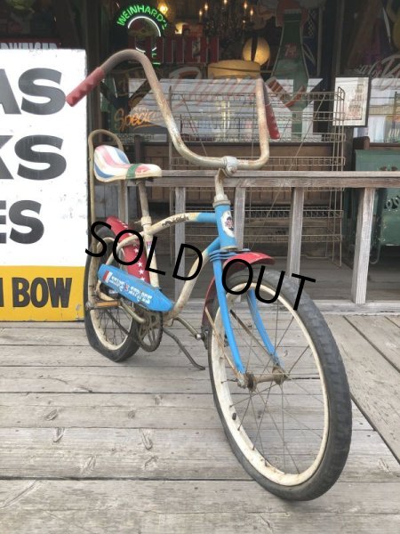 画像24:  【店舗引き取り限定】1970s Vintage Huffy Stars & Stripes Boys Banana Seat Bike (B725) (24)