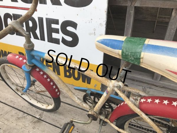 画像13:  【店舗引き取り限定】1970s Vintage Huffy Stars & Stripes Boys Banana Seat Bike (B725) (13)