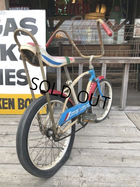 画像25:  【店舗引き取り限定】1970s Vintage Huffy Stars & Stripes Boys Banana Seat Bike (B725) (25)