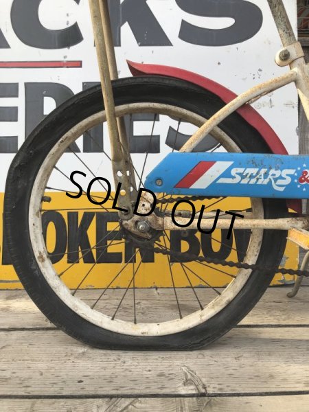 画像16:  【店舗引き取り限定】1970s Vintage Huffy Stars & Stripes Boys Banana Seat Bike (B725) (16)