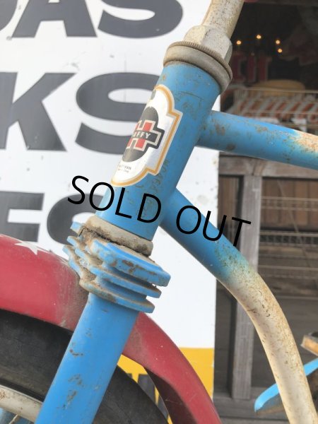 画像9:  【店舗引き取り限定】1970s Vintage Huffy Stars & Stripes Boys Banana Seat Bike (B725) (9)