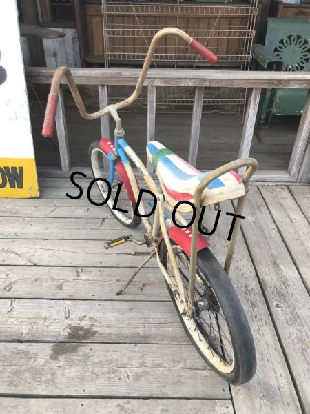 画像27:  【店舗引き取り限定】1970s Vintage Huffy Stars & Stripes Boys Banana Seat Bike (B725) (27)