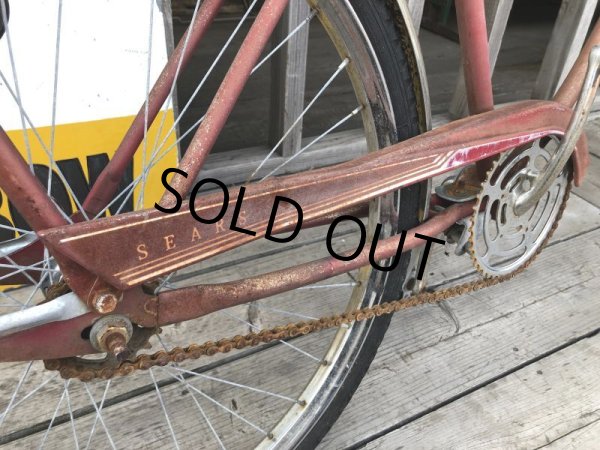 画像8:  【店舗引き取り限定】Vintage SEAR Flightliner Men 26" Bike Bicycle (B738) (8)