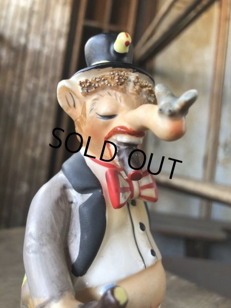 画像9: 60s Vintage Barware Decor Drunken Hobo Figurine Made in Japan (B736) (9)