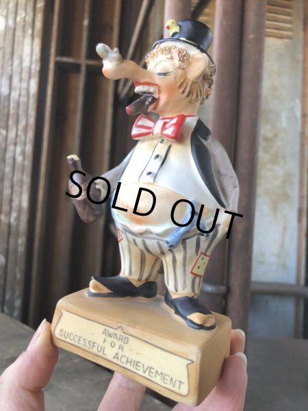 画像13: 60s Vintage Barware Decor Drunken Hobo Figurine Made in Japan (B736) (13)