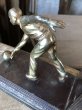 画像9: Vintage Brass Metal Bookends Bowling (B743) (9)