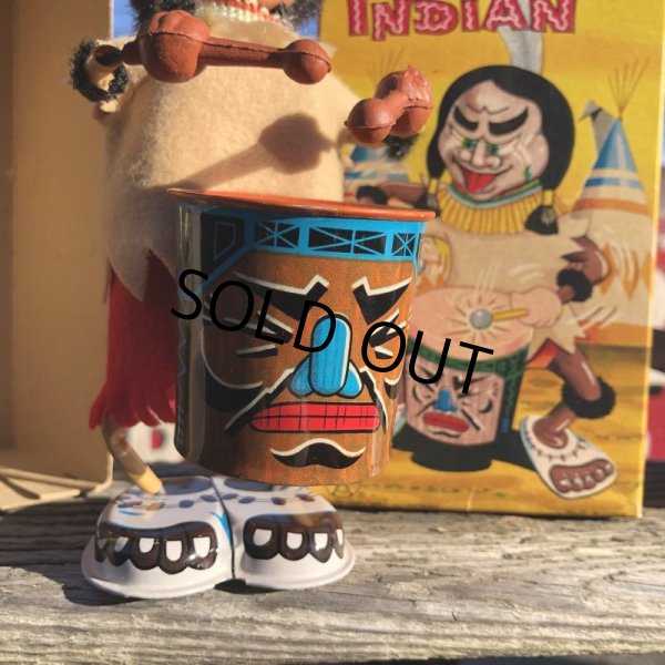 画像6: Vintage Marx Mechanical Funny Indian W/Box Made In Japan (B735) (6)