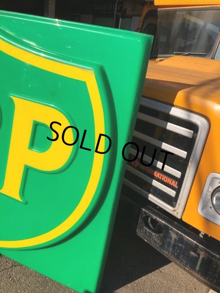 画像13: 【店舗引き取り限定】 Vintage BP British Petroleum Advertising Sign HUGE ! (B744) (13)