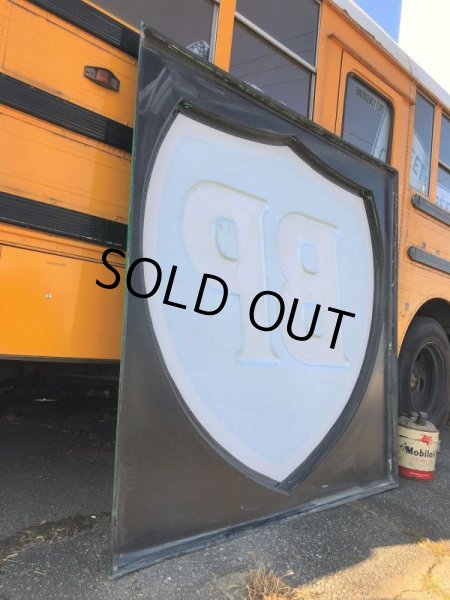 画像6: 【店舗引き取り限定】 Vintage BP British Petroleum Advertising Sign HUGE ! (B744) (6)