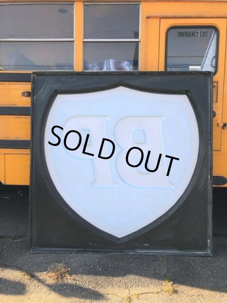 画像5: 【店舗引き取り限定】 Vintage BP British Petroleum Advertising Sign HUGE ! (B744) (5)