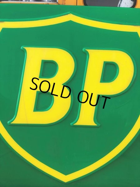 画像7: 【店舗引き取り限定】 Vintage BP British Petroleum Advertising Sign HUGE ! (B744) (7)