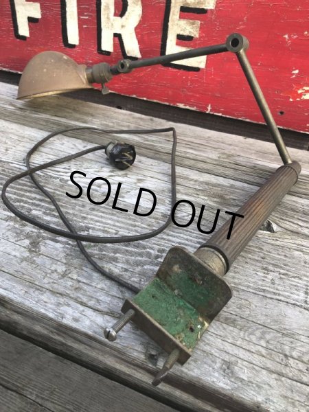 画像7: Vintage U.S.A. Industrial Clamp Lamp (B745) (7)