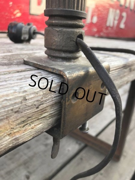 画像8: Vintage U.S.A. Industrial Clamp Lamp (B745) (8)