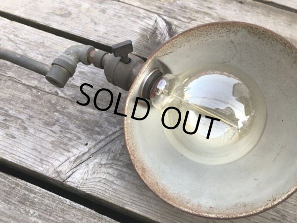 画像24: Vintage U.S.A. Industrial Clamp Lamp (B745) (24)