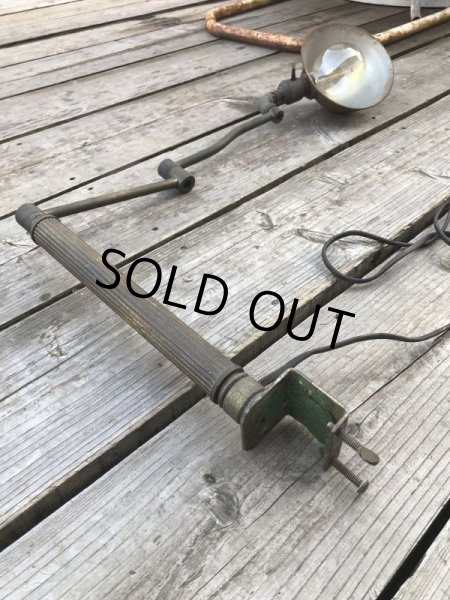 画像28: Vintage U.S.A. Industrial Clamp Lamp (B745) (28)