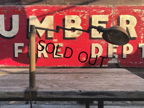 画像19: Vintage U.S.A. Industrial Clamp Lamp (B745) (19)