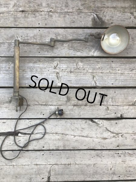 画像23: Vintage U.S.A. Industrial Clamp Lamp (B745) (23)
