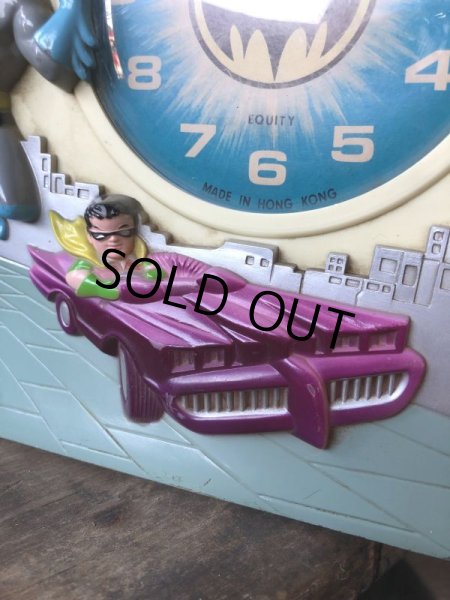 画像8: 70s Vintage Talking alarm Clock Batman & Robin (B747) (8)