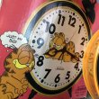 画像14: 80s Vintage Garfield Giant Alarm Clock W/BOX (B746) (14)