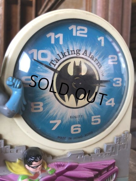 画像11: 70s Vintage Talking alarm Clock Batman & Robin (B747) (11)