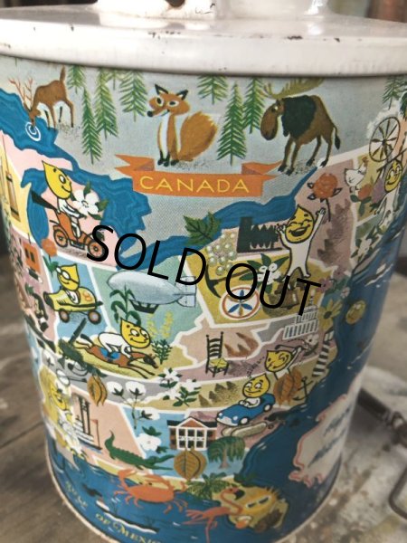 画像10: 60s Vintage Esso Advertising Happy Motoring! Thermos Bottle (B742)  (10)