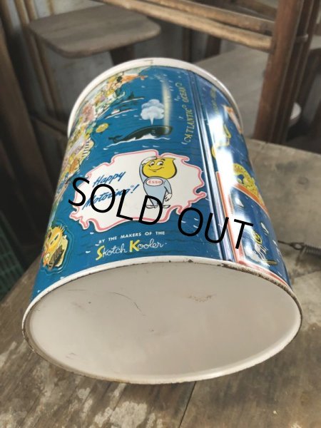 画像16: 60s Vintage Esso Advertising Happy Motoring! Thermos Bottle (B742)  (16)