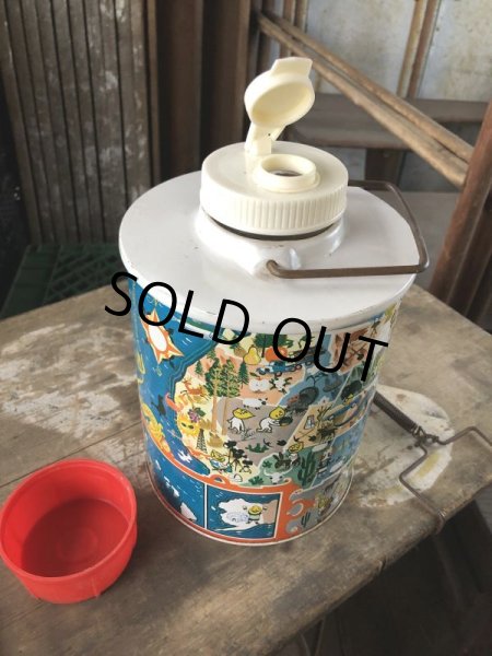 画像4: 60s Vintage Esso Advertising Happy Motoring! Thermos Bottle (B742)  (4)