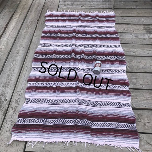 画像2: Vintage Mexican Rug #O (B755) (2)