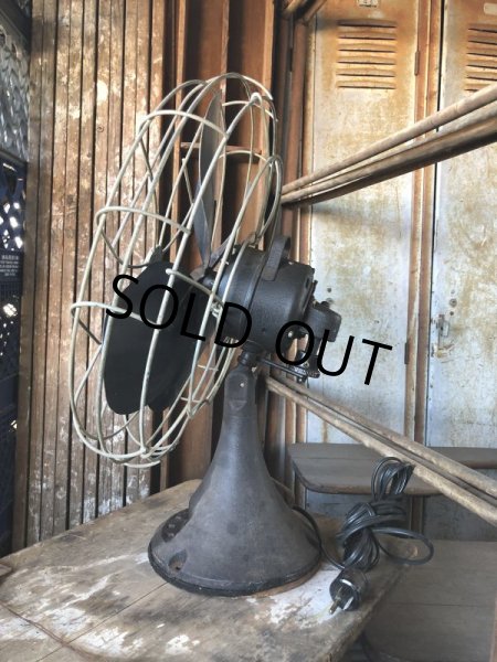 画像4: Vintage EMERSON Electric Mfg 4 Blad Fan (B759) (4)