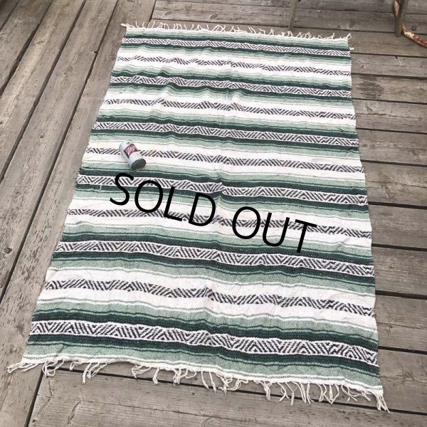 画像2: Vintage Mexican Rug #Q (B757) (2)