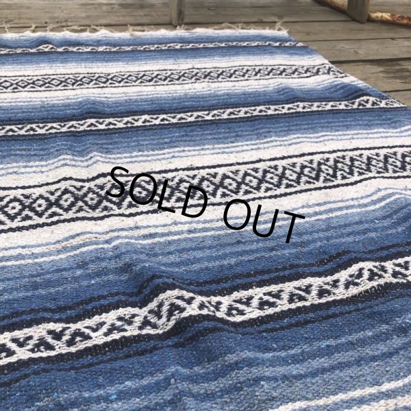 画像4: Vintage Mexican Rug #H (B748) (4)