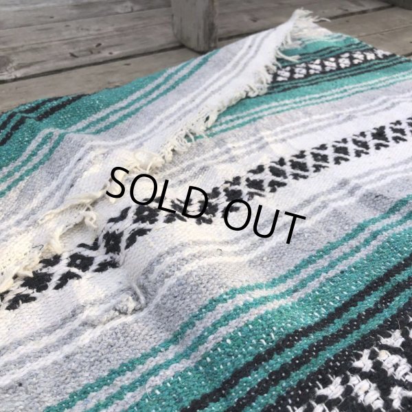画像5: Vintage Mexican Rug #E (B745) (5)