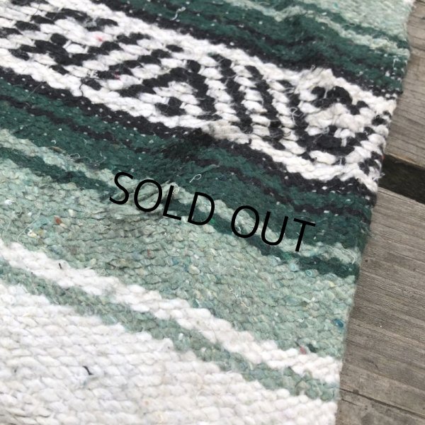 画像10: Vintage Mexican Rug #Q (B757) (10)