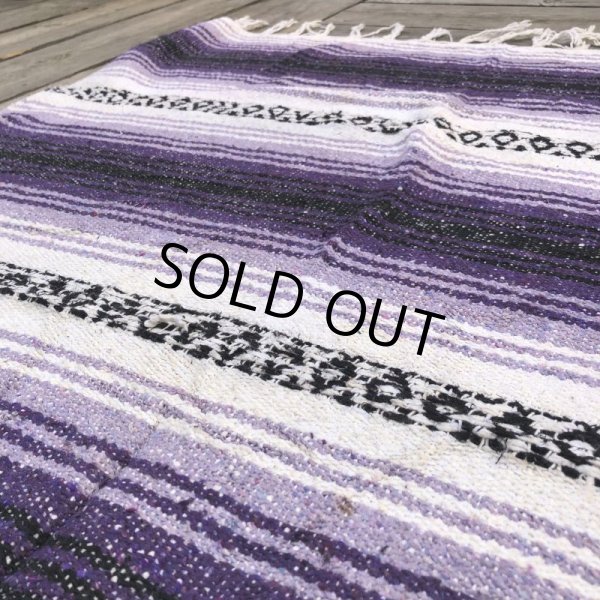 画像6: Vintage Mexican Rug #C (B743) (6)