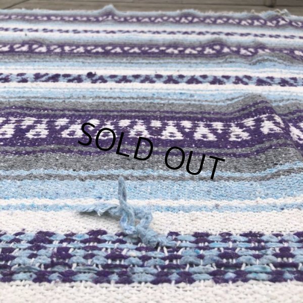 画像5: Vintage Mexican Rug #I (B749) (5)